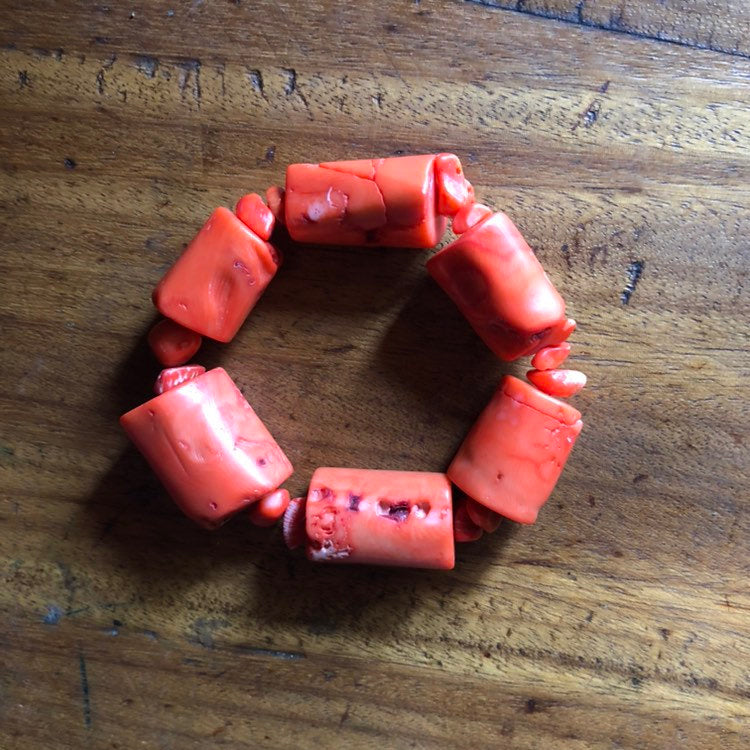 Antique Red precious gemstone jewelry set - Dimaz