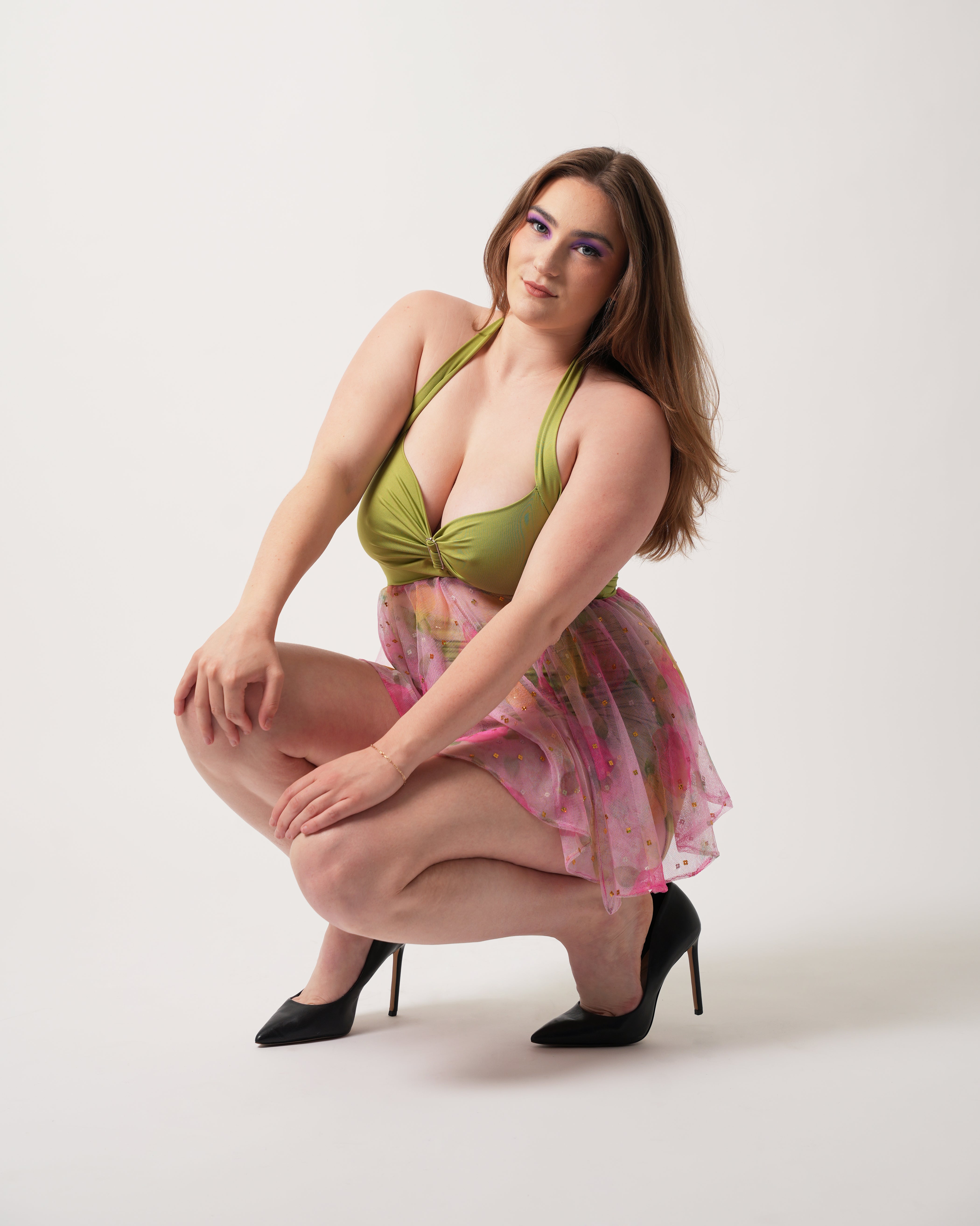 Floral Haven Halter Top