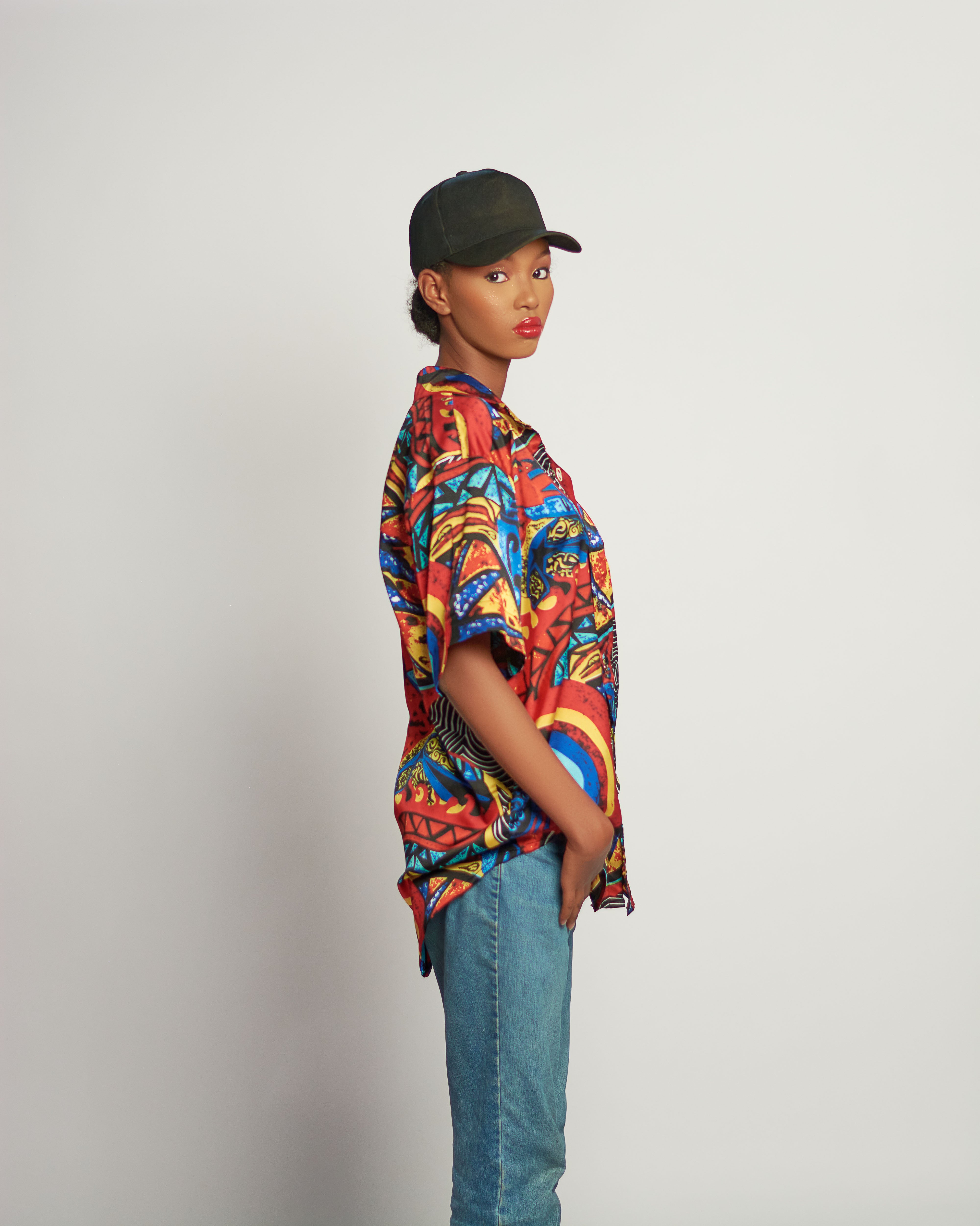 Sierra Unisex Vintage Silk Shirt