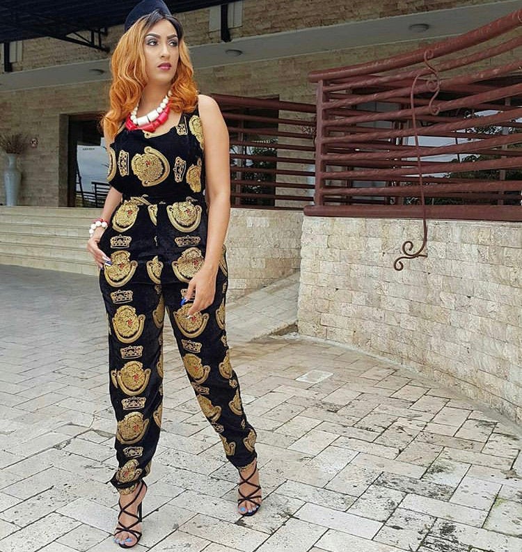 Velvet isiagu Igbo attire - Dimaz
