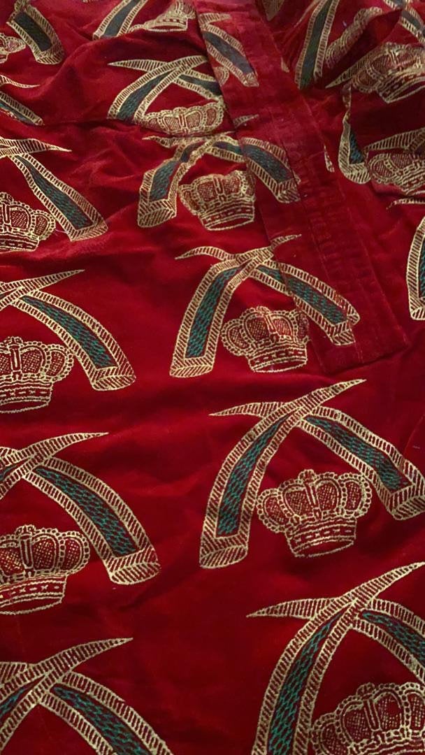 Velvet isiagu Igbo attire - Dimaz